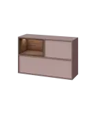 ERY H1231 L horní modul, levý, 2-výklop/nika, 770x1200x400, pudrová